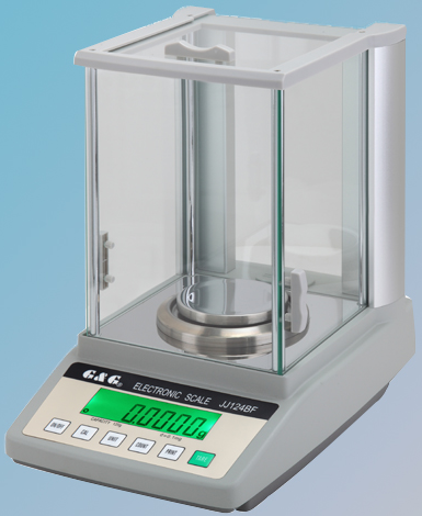 常熟雙杰全自動內校電子分析天平JJ124BF